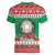 Italy Christmas Women V-Neck T-Shirt Coat Of Arms Buon Natale - Wonder Print Shop