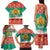 Bulgaria Christmas Family Matching Tank Maxi Dress and Hawaiian Shirt Coat Of Arms Vesela Koleda - Wonder Print Shop