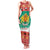 Bulgaria Christmas Family Matching Tank Maxi Dress and Hawaiian Shirt Coat Of Arms Vesela Koleda - Wonder Print Shop