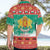 Bulgaria Christmas Hawaiian Shirt Coat Of Arms Vesela Koleda - Wonder Print Shop
