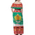Bulgaria Christmas Off Shoulder Maxi Dress Coat Of Arms Vesela Koleda - Wonder Print Shop