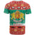 Bulgaria Christmas T Shirt Coat Of Arms Vesela Koleda - Wonder Print Shop