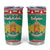Bulgaria Christmas Tumbler Cup Coat Of Arms Vesela Koleda - Wonder Print Shop