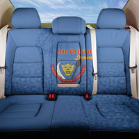 DR Congo Football Back Car Seat Cover Go Champions Leopards - Blue - Wonder Print Shop