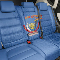 DR Congo Football Back Car Seat Cover Go Champions Leopards - Blue - Wonder Print Shop