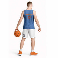 Custom DR Congo Football Basketball Jersey Go Champions Leopards - Blue - Wonder Print Shop
