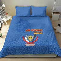 DR Congo Football Bedding Set Go Champions Leopards - Blue - Wonder Print Shop