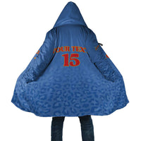 Custom DR Congo Football Cloak Go Champions Leopards - Blue - Wonder Print Shop