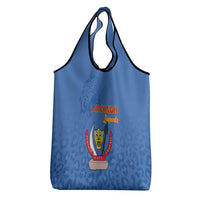 DR Congo Football Grocery Bag Go Champions Leopards - Blue - Wonder Print Shop