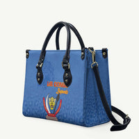 DR Congo Football Leather Bag Go Champions Leopards - Blue - Wonder Print Shop