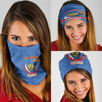 DR Congo Football Neck Gaiter Go Champions Leopards - Blue - Wonder Print Shop