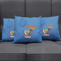 DR Congo Football Pillow Cover Go Champions Leopards - Blue - Wonder Print Shop