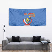 DR Congo Football Tapestry Go Champions Leopards - Blue - Wonder Print Shop