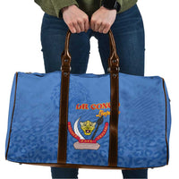 DR Congo Football Travel Bag Go Champions Leopards - Blue - Wonder Print Shop