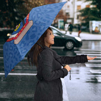 DR Congo Football Umbrella Go Champions Leopards - Blue - Wonder Print Shop