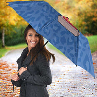 DR Congo Football Umbrella Go Champions Leopards - Blue - Wonder Print Shop