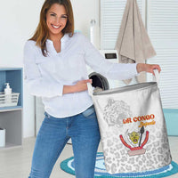 DR Congo Football Laundry Basket Go Champions Leopards - White - Wonder Print Shop