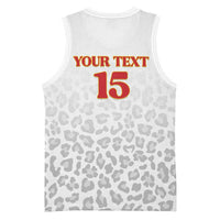 Custom DR Congo Football Basketball Jersey Go Champions Leopards - White - Wonder Print Shop