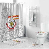 DR Congo Football Bathroom Set Go Champions Leopards - White - Wonder Print Shop