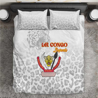 DR Congo Football Bedding Set Go Champions Leopards - White - Wonder Print Shop