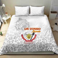 DR Congo Football Bedding Set Go Champions Leopards - White - Wonder Print Shop