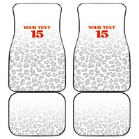 Custom DR Congo Football Car Mats Go Champions Leopards - White - Wonder Print Shop