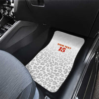Custom DR Congo Football Car Mats Go Champions Leopards - White - Wonder Print Shop