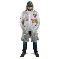 Custom DR Congo Football Cloak Go Champions Leopards - White - Wonder Print Shop