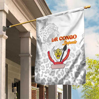 DR Congo Football Garden Flag Go Champions Leopards - White - Wonder Print Shop