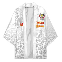 Custom DR Congo Football Kimono Go Champions Leopards - White - Wonder Print Shop