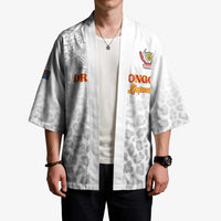 Custom DR Congo Football Kimono Go Champions Leopards - White - Wonder Print Shop
