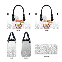 DR Congo Football Leather Bag Go Champions Leopards - White - Wonder Print Shop