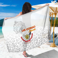 DR Congo Football Sarong Go Champions Leopards - White - Wonder Print Shop