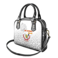 DR Congo Football Shoulder Handbag Go Champions Leopards - White - Wonder Print Shop