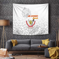DR Congo Football Tapestry Go Champions Leopards - White - Wonder Print Shop