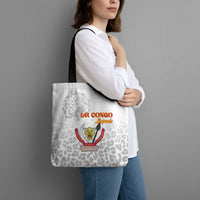 DR Congo Football Tote Bag Go Champions Leopards - White - Wonder Print Shop