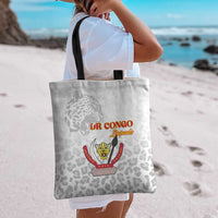 DR Congo Football Tote Bag Go Champions Leopards - White - Wonder Print Shop