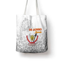 DR Congo Football Tote Bag Go Champions Leopards - White - Wonder Print Shop