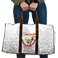 DR Congo Football Travel Bag Go Champions Leopards - White - Wonder Print Shop