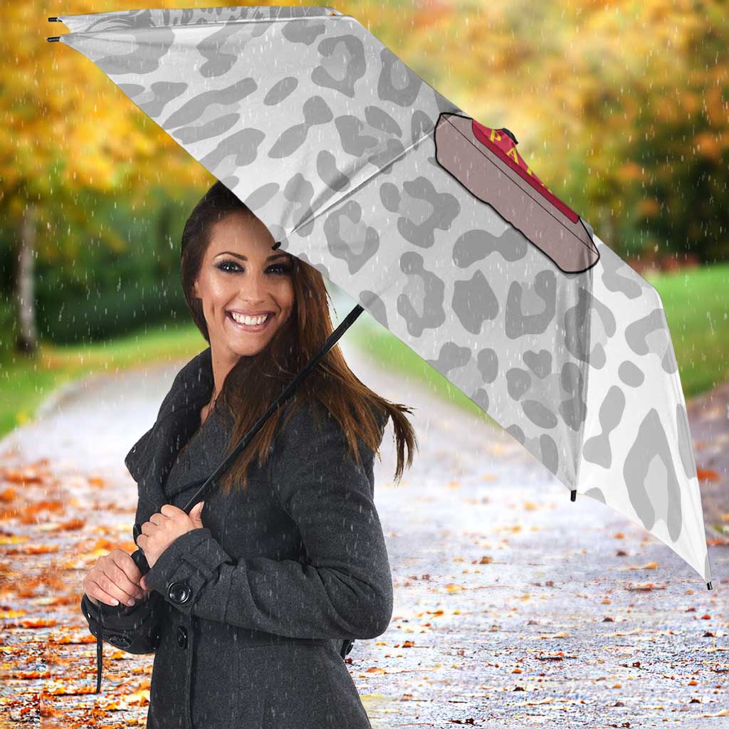 DR Congo Football Umbrella Go Champions Leopards - White - Wonder Print Shop