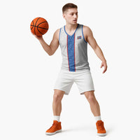 Custom DR Congo Football Basketball Jersey Leopards Mix Kuba Raffia Pattern - Wonder Print Shop