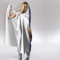 DR Congo Football Hooded Blanket Leopards Mix Kuba Raffia Pattern - Wonder Print Shop