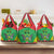 Personalised Sao Tome and Principe Grocery Bag Coat Of Arms With Porcelana Rose