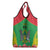 Personalised Sao Tome and Principe Grocery Bag Coat Of Arms With Porcelana Rose