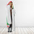 Personalised Sao Tome and Principe Hooded Blanket Coat Of Arms With Porcelana Rose - Wonder Print Shop