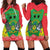 Personalised Sao Tome and Principe Hoodie Dress Coat Of Arms With Porcelana Rose - Wonder Print Shop