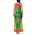 Personalised Sao Tome and Principe Tank Maxi Dress Coat Of Arms With Porcelana Rose - Wonder Print Shop