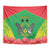 Personalised Sao Tome and Principe Tapestry Coat Of Arms With Porcelana Rose - Wonder Print Shop