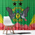 Personalised Sao Tome and Principe Window Curtain Coat Of Arms With Porcelana Rose - Wonder Print Shop