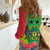 Personalised Sao Tome and Principe Women Casual Shirt Coat Of Arms With Porcelana Rose - Wonder Print Shop
